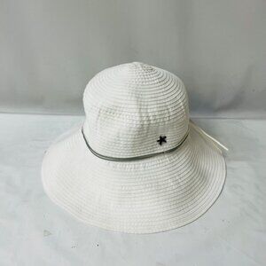 Beach by Florabella White Hat- NEW